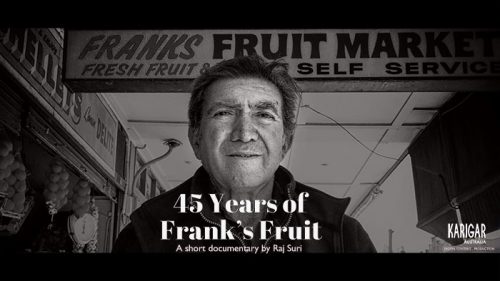 Frank's documentary by Raj Suri
